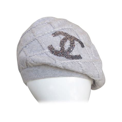 chanel cashmere hat|chanel cotton tweed hat.